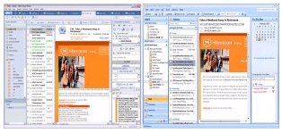 Notes vs Outlook (You'll have to Squint)